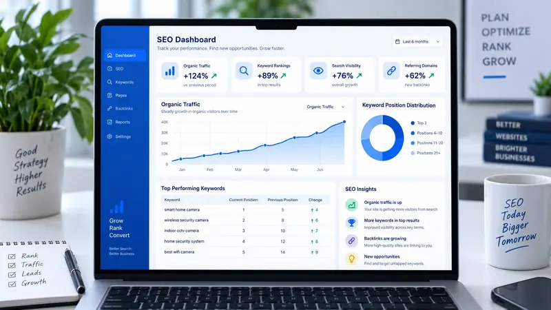 Search Engine Optimisation work sample
